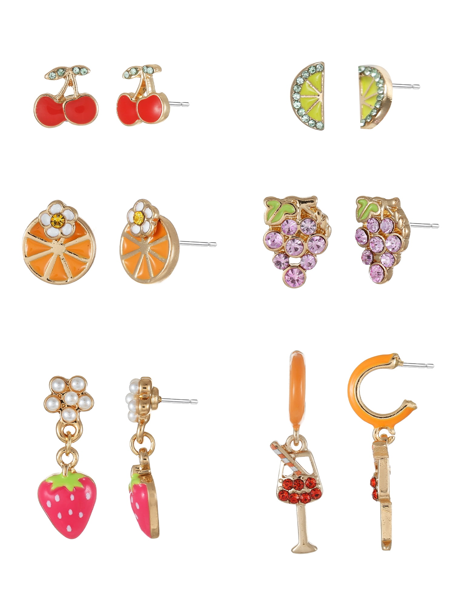 Fruit Punch Earring Set