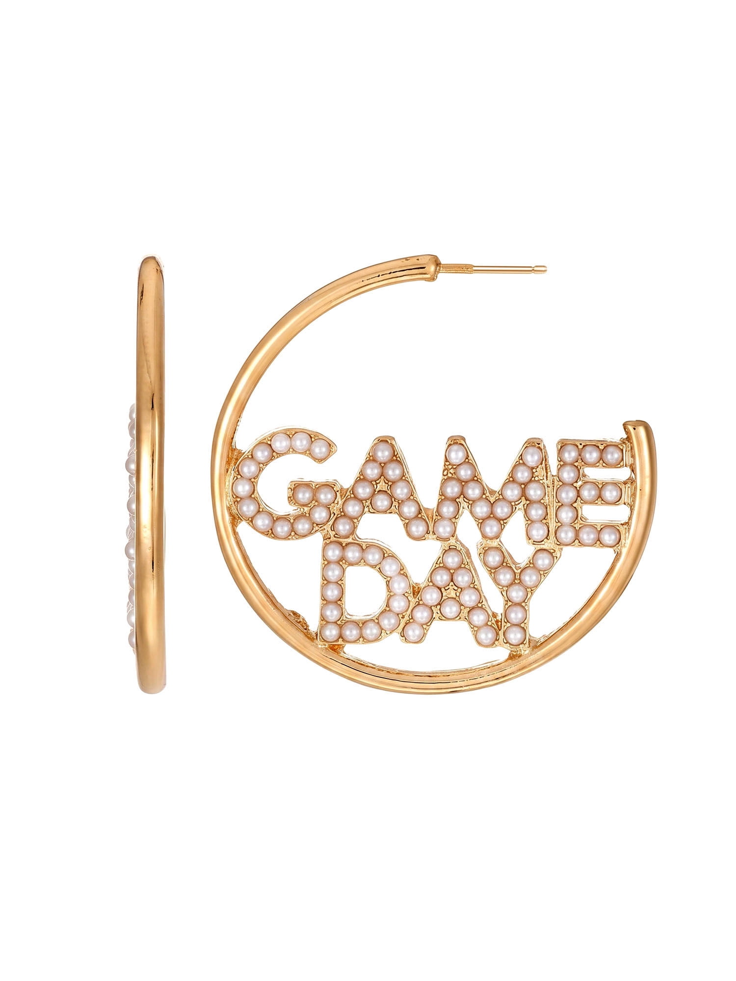 Game Day Hoop Earrings