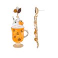thumbnail image 1 of Packed Party Goldtone Pumpkin Spice Me Earrings, Female, 1 Pair, 1 of 2