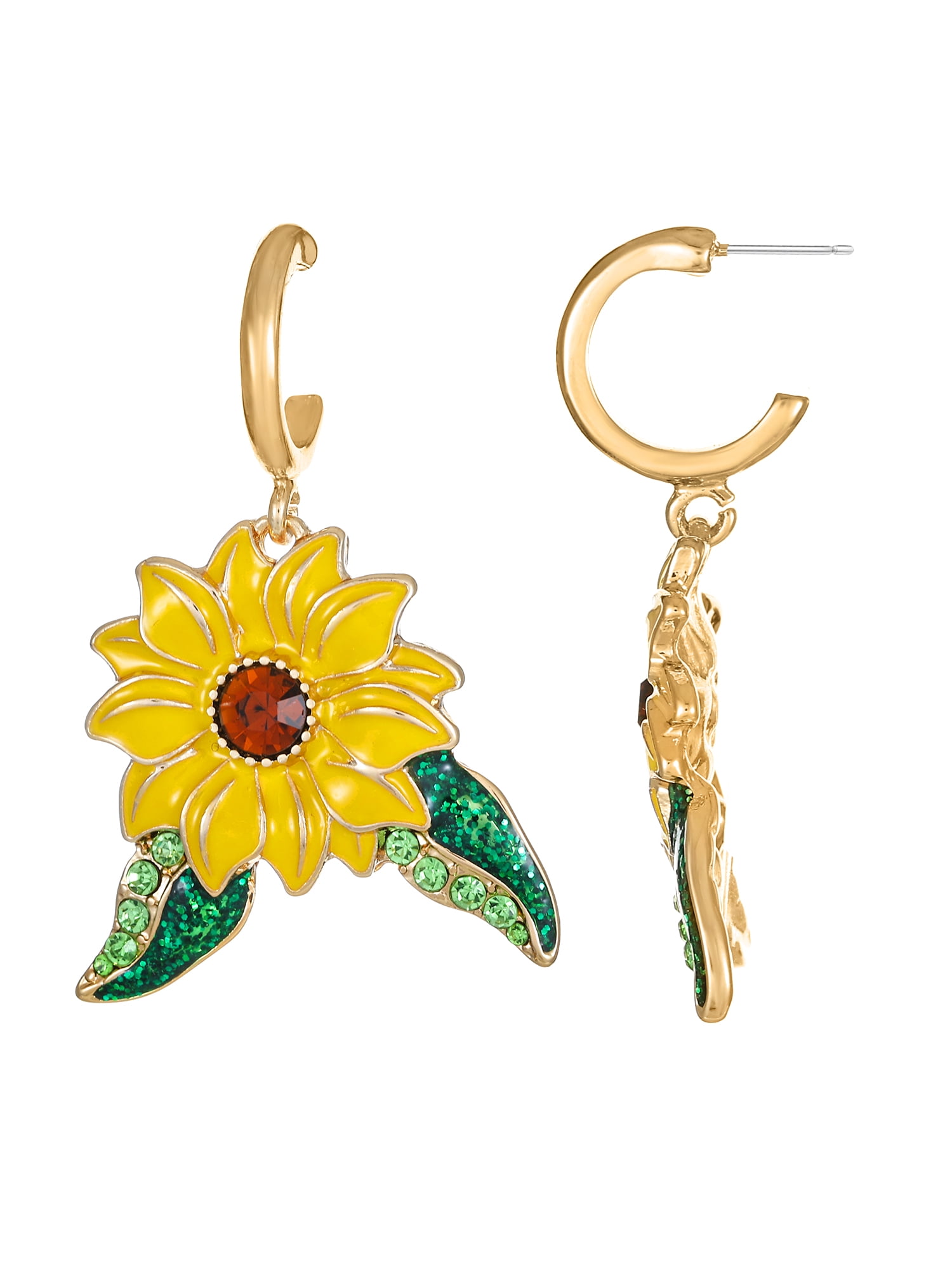 Packed Party Goldtone Sunny Daze Earrings, Female, 1 Pair