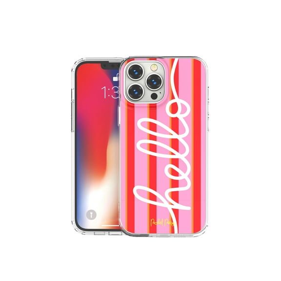 Packed Party "Hello" iPhone Case | Fits iPhone 13 Pro Max or 12 Pro Max | Durable, Slim Design and 10-Ft. Drop Test Certified