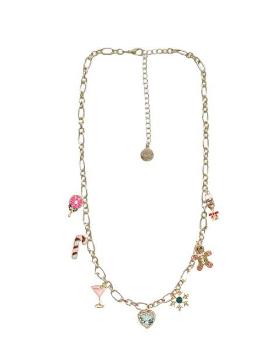 Packed Party Holiday Treats Charm Necklace, 1 Piece