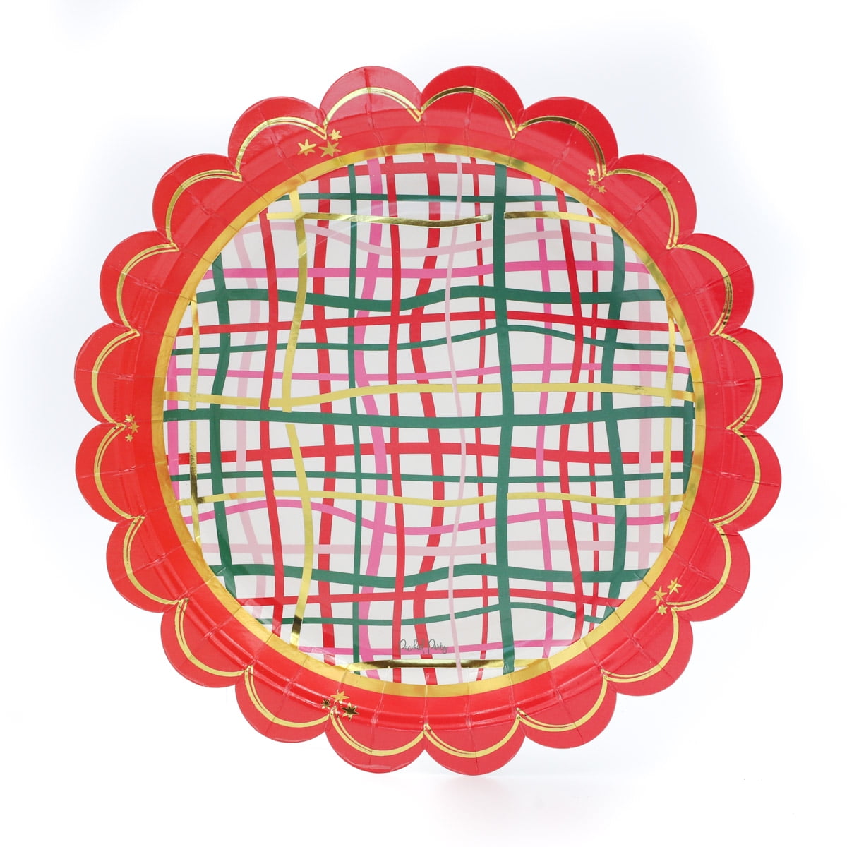 Packed Party Holly Jolly Christmas Dinner Plate Set