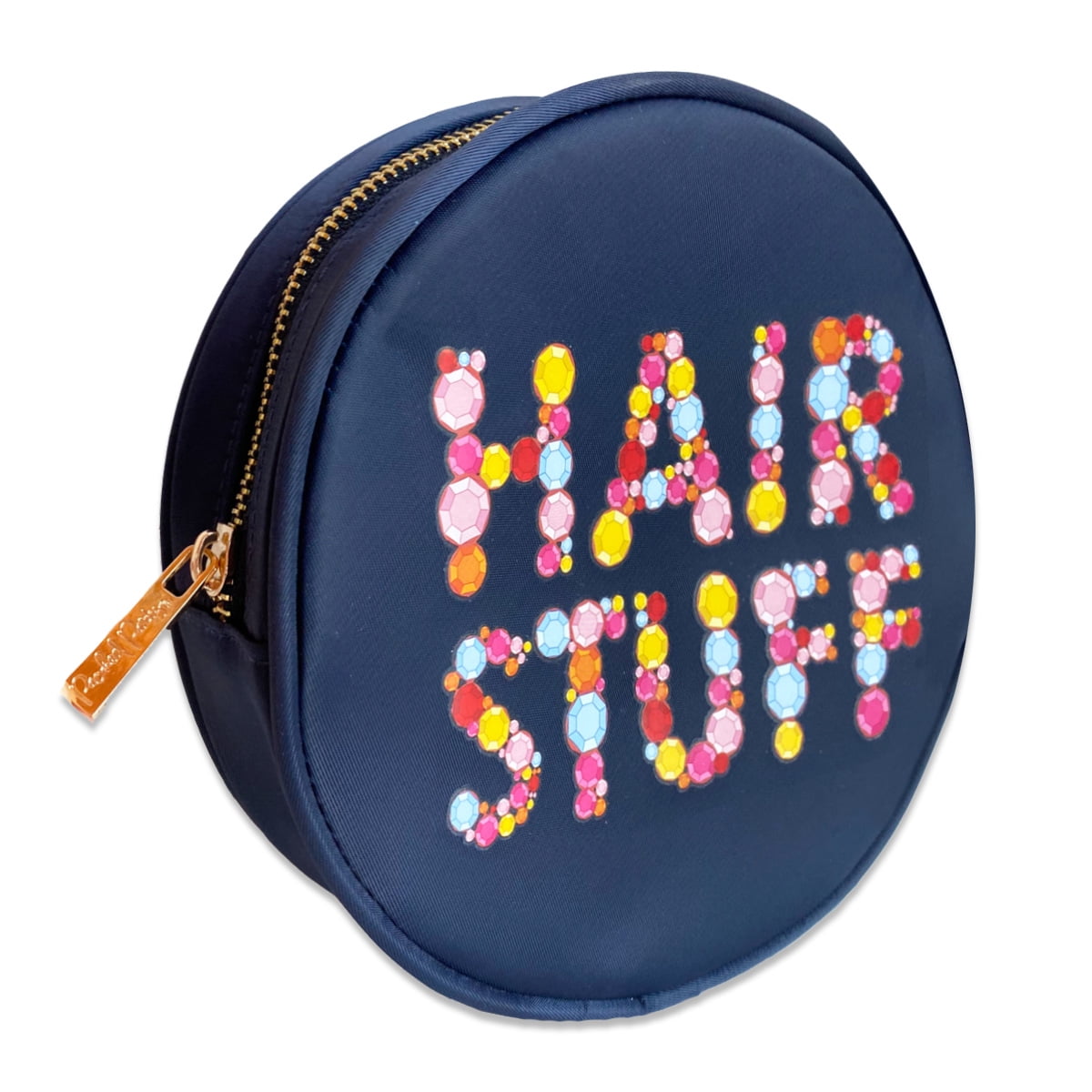 Party and Protective Hair Stuff Accessories Bag, 1 Count, Navy - Walmart.com