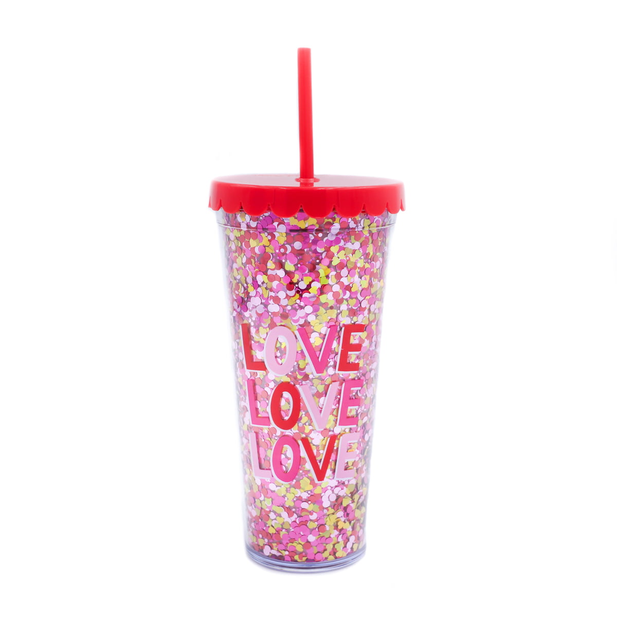 Reusable Straw Set - Pop Fizz + Pink Glitter – Eliza B's