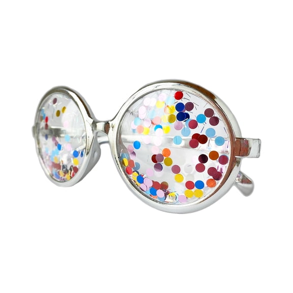 Multi-Color Glitter Shades, Novelty Fun-Glasses, Party Favors, Packed Party