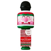 Packed Party "Nutcracker" Holiday Bluetooth Karaoke Microphone with HD Recording for Kids & Adults, Wireless Mic