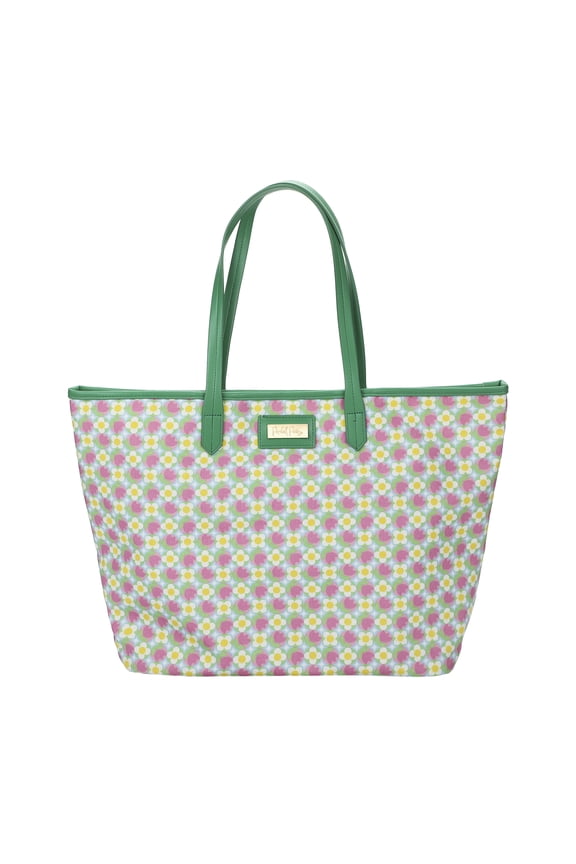 Women's Floral Print Oversized Tote, Multi-Color