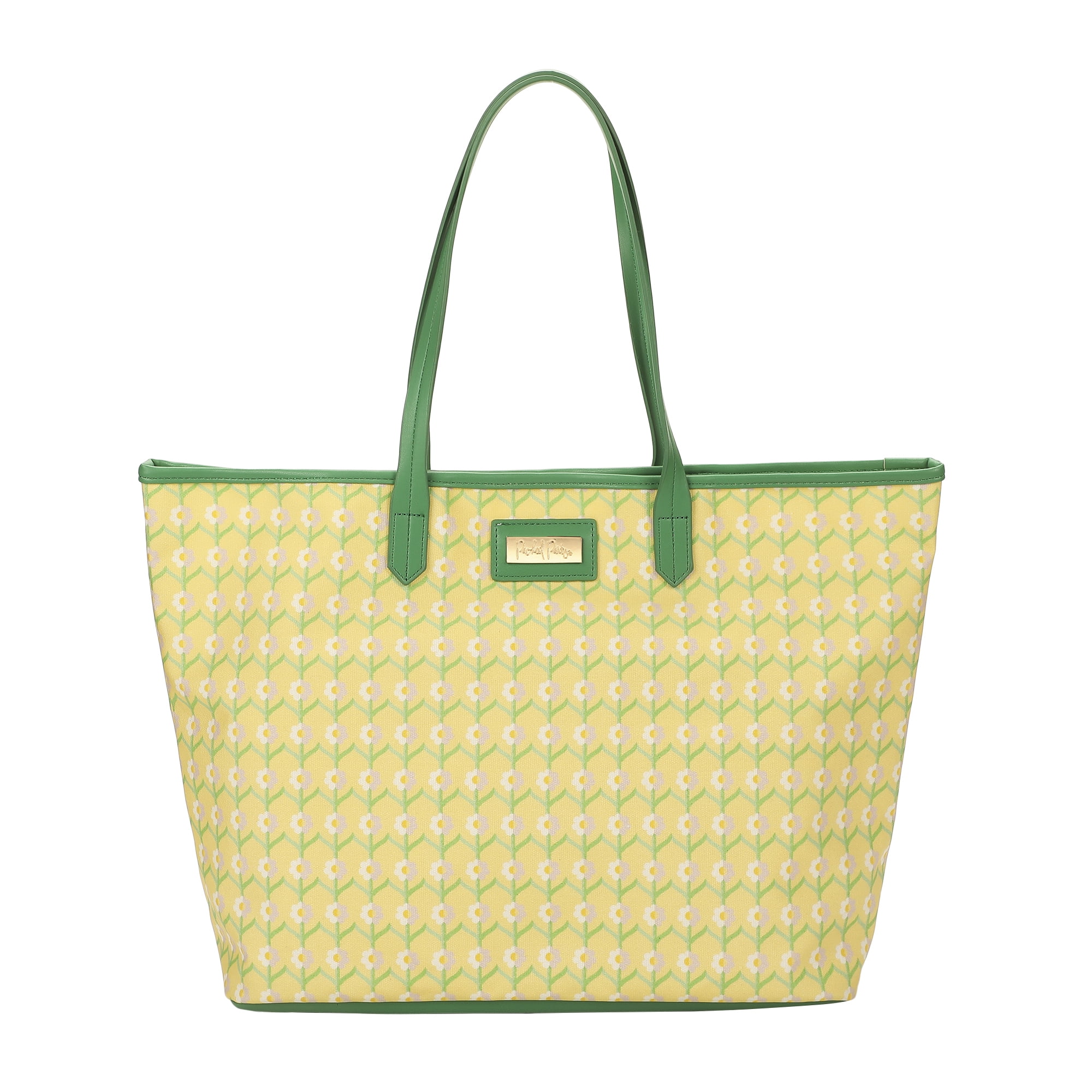 Packed Party Women's Floral Print Oversized Tote, Yellow