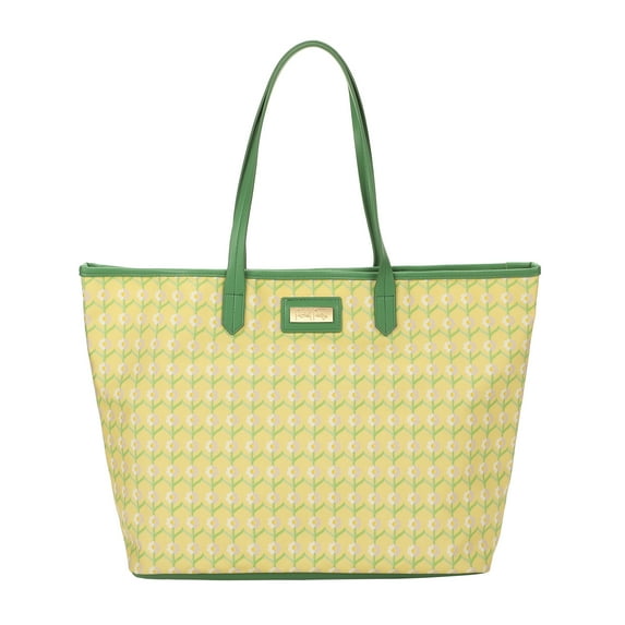 Packed Party Women's Floral Print Oversized Tote, Yellow
