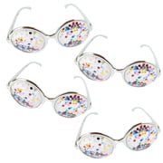 Packed Party Party Shades Glitter Glasses 4-Pack
