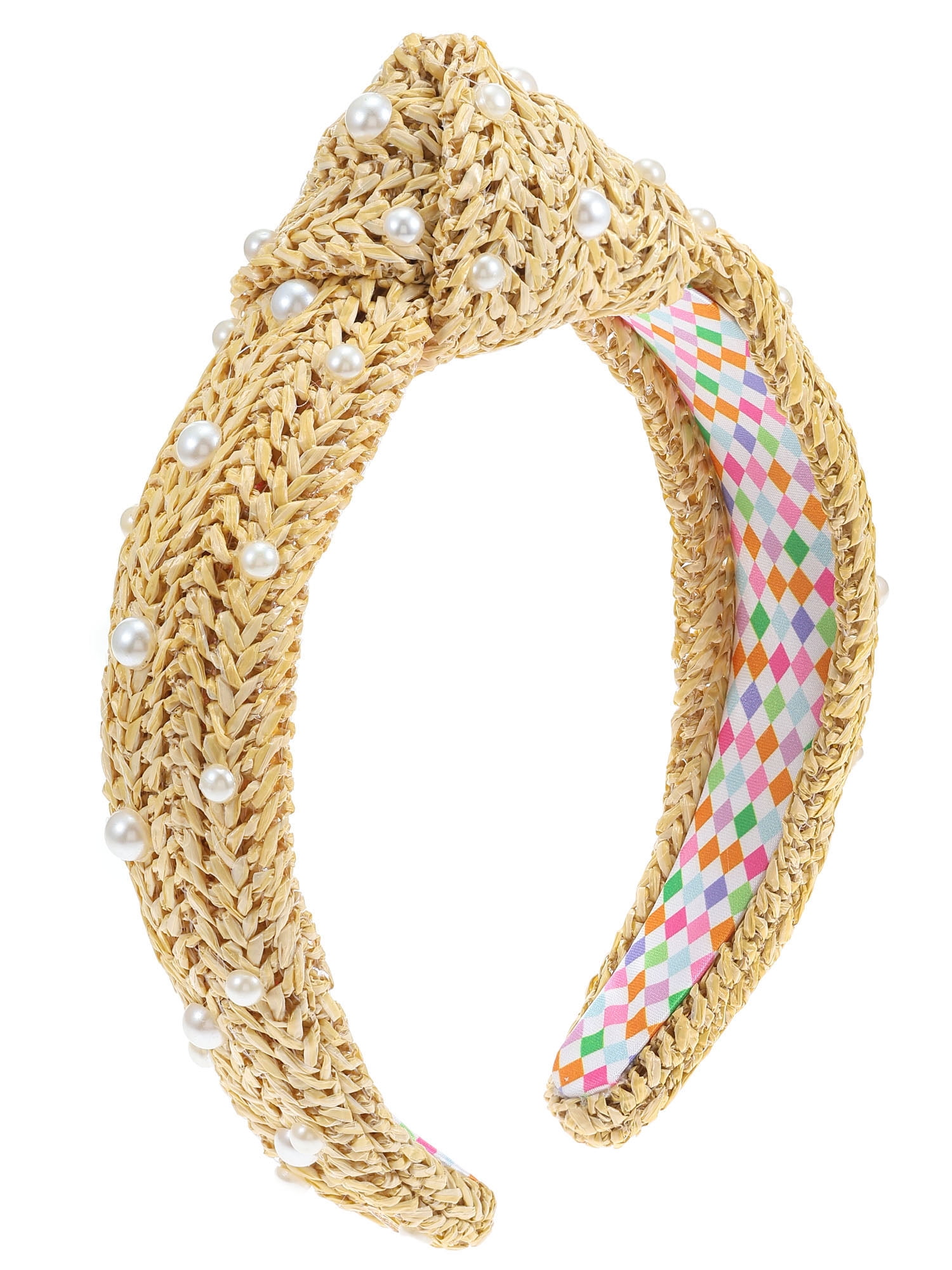 Packed Party Raffia Knot Headband, 1 Piece