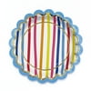 Packed Party 'Seeing Stripes' 9" Round Paper Dinner Plates 10 Ct.