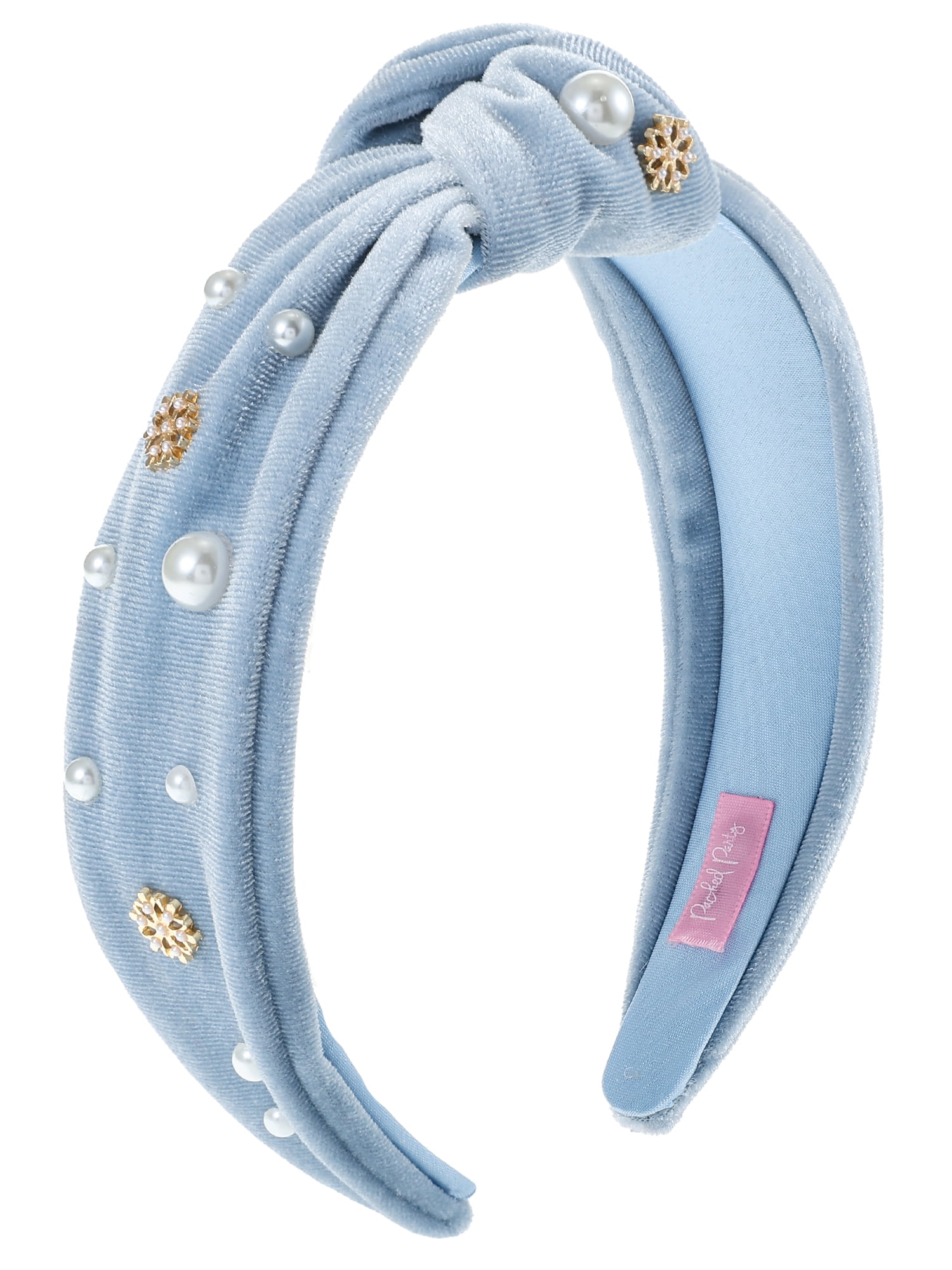 Snowflake Boppers White Marabou Headband