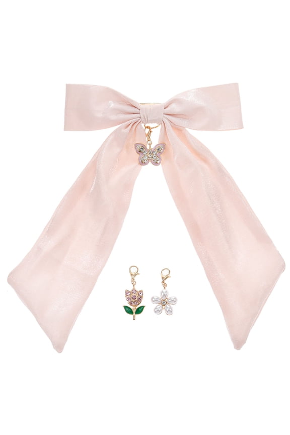 Springtime Bow and Charm Set, 4 Piece