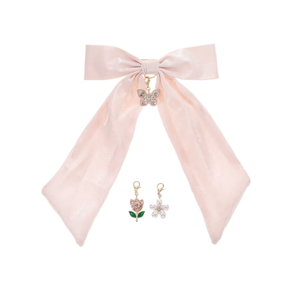 Packed Party Springtime Bow and Charm Set, 4 Piece
