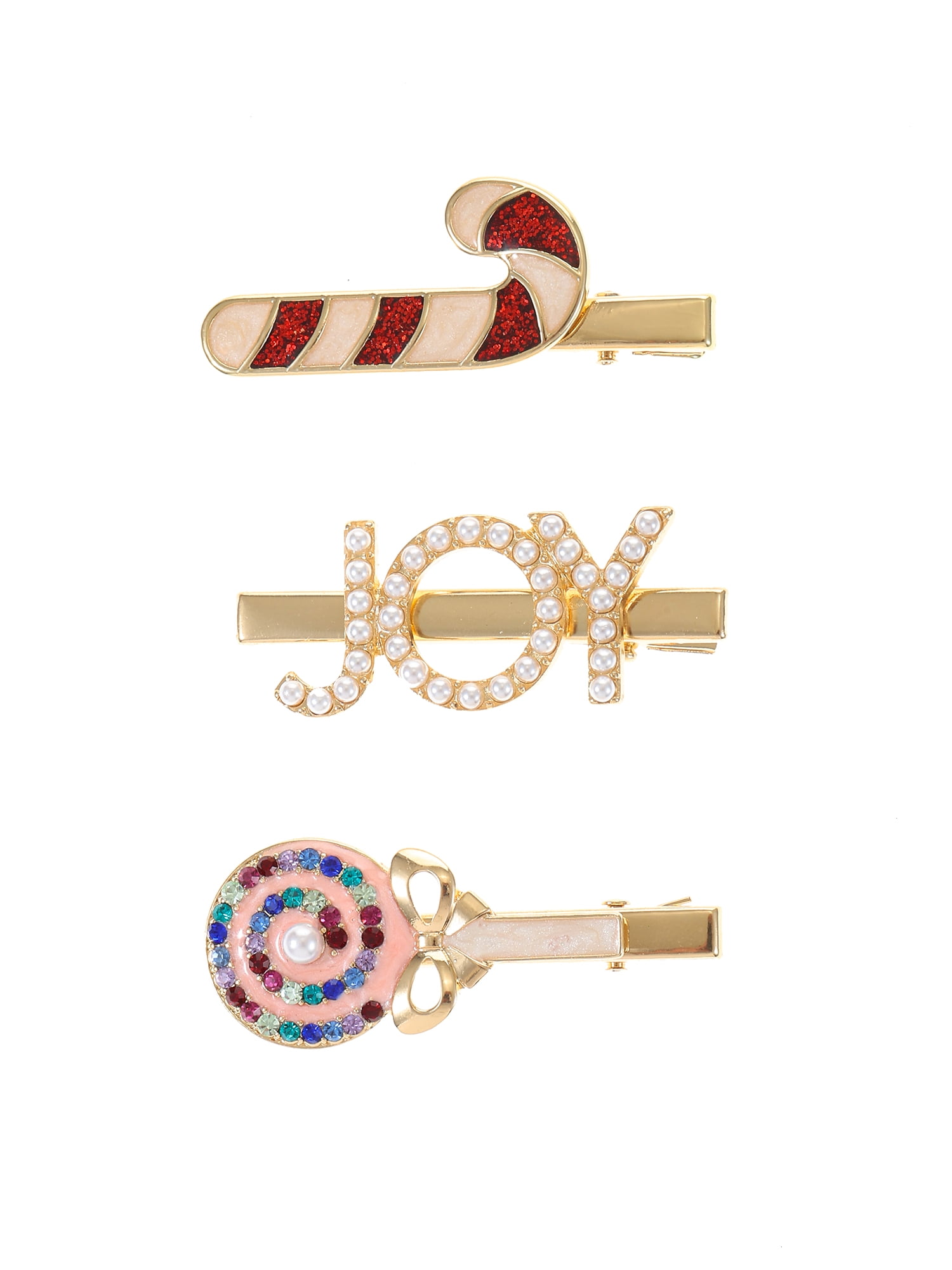 Packed Party Sweet Joy Hair Clips, Set of 3