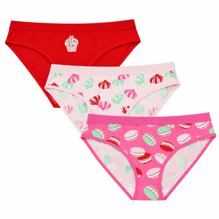 Packed Party Sweet Shop Women's Hipster Underwear Panties 3-Pack, Sizes S-XXL