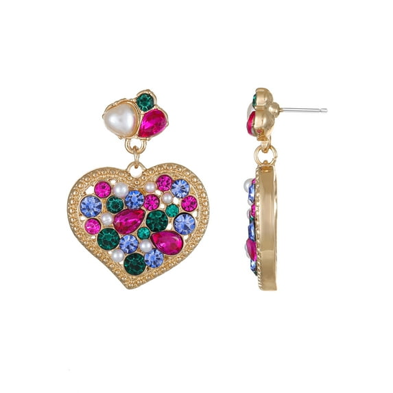 Packed Party Sweetheart Heart Earrings