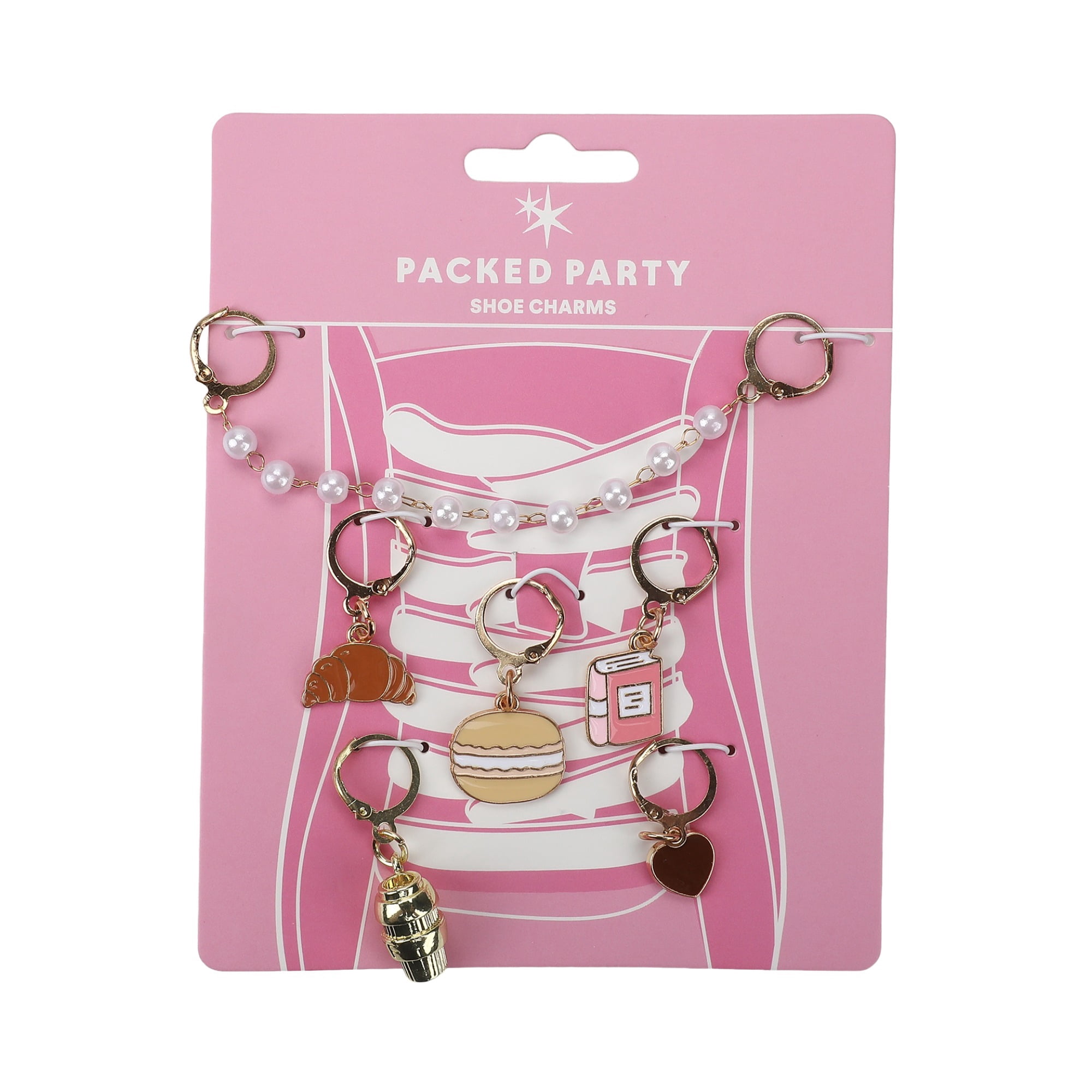 Packed Party Très Chic Shoe Charm Set (6 Piece)