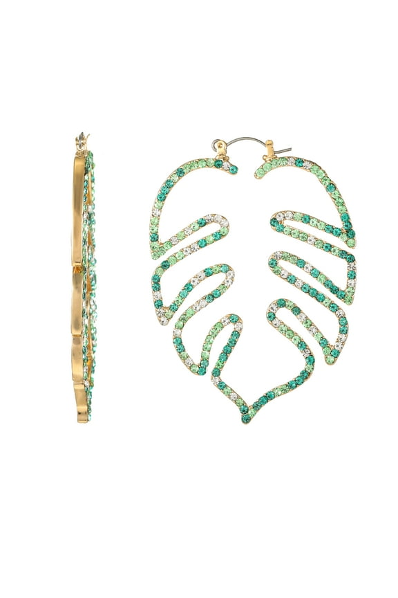 Tropical Get-away Hoops, 1 Pair