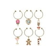 thumbnail image 1 of Packed Party Western Winter Wine Charms, 6 Pieces, 1 of 1