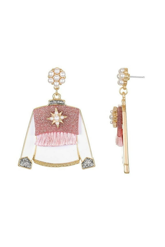 Women's Goldtone Meet-Me-In-Nashville Earrings, Pink