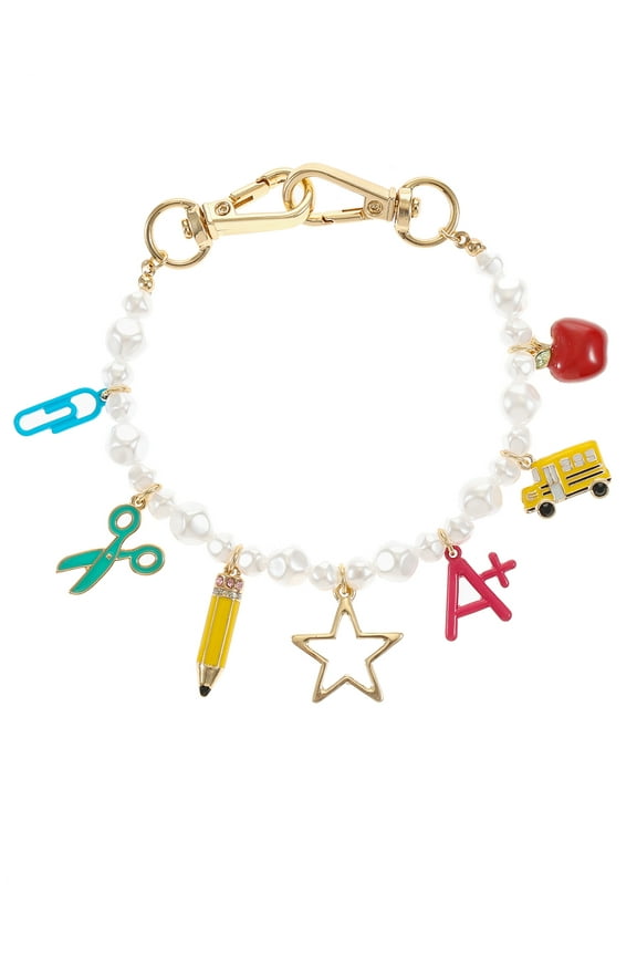 Women's School Essentials Purse Charm