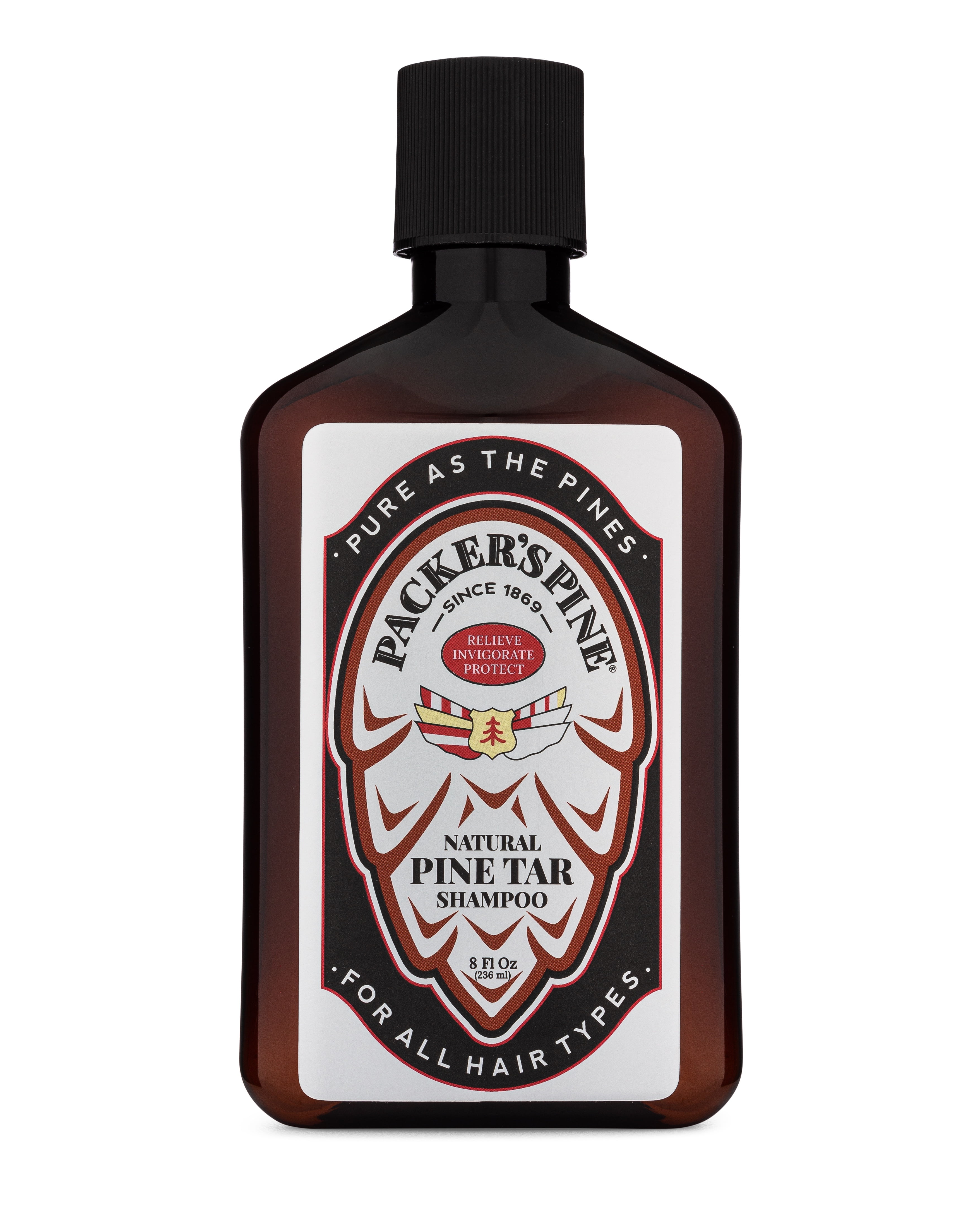 Packers Pine Tar Shampoo For Hair And Scalp 8 Oz