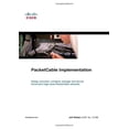 thumbnail image 1 of Pre-Owned PacketCable Implementation Hardcover, 1 of 1