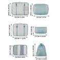 thumbnail image 1 of Packing Bags for Travel 6-Piece Multifunctional Storage Bag Set for Ultimate Organization and Efficient Packing Solutions, 1 of 5