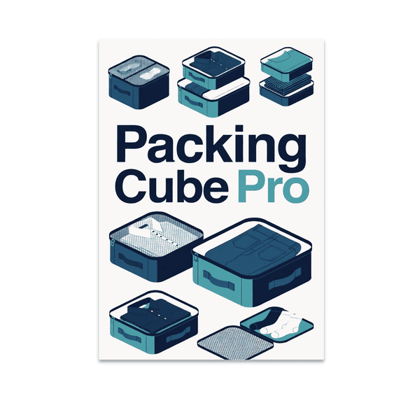 Packing Cube Pro Poster - Organization Enthusiast - 13x19 Poster Print