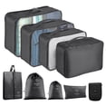 thumbnail image 1 of 9-pieces Travel Packing Bag, Packing Cubes for Luggage for Travel, Luggage Packing Organizers for Travel Essentials, Foldable Organizer Bag Travel Organizer, 1 of 6