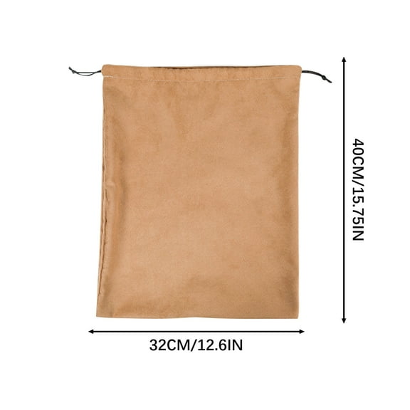 Pure Cotton Flannel Bag Bag Small Leather Bag Storage Bag Travel Clothes Clothing Underwear Drawstring and Buckle Bag Flannel Bag Bag Small Leather Bag Storage Bag Travel Clothes C