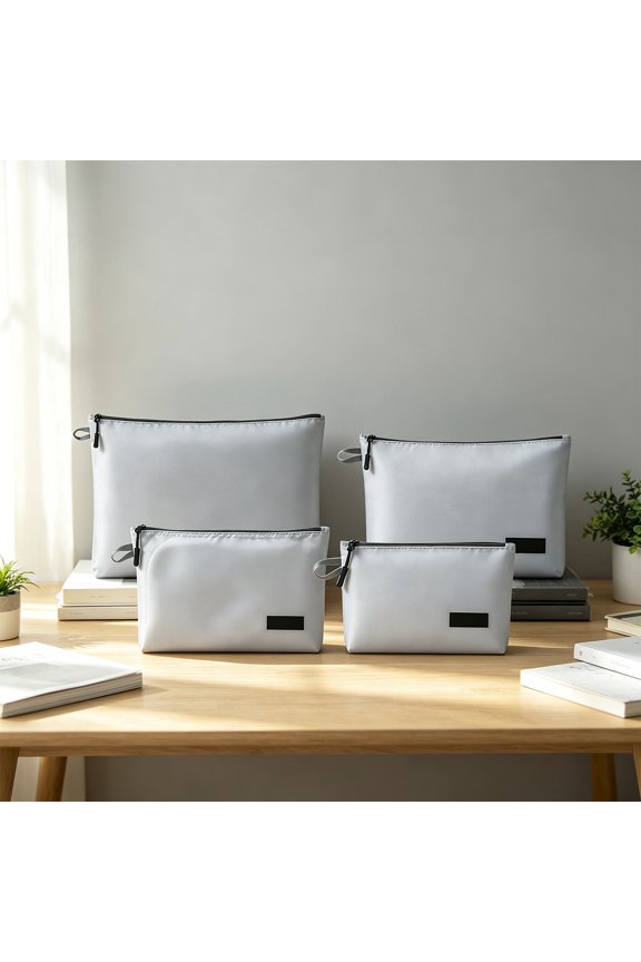 Packing Cubes for Travel, 4 Set Waterproof Storage Bags, Light Luggage Organizer Pouches for Suitcase