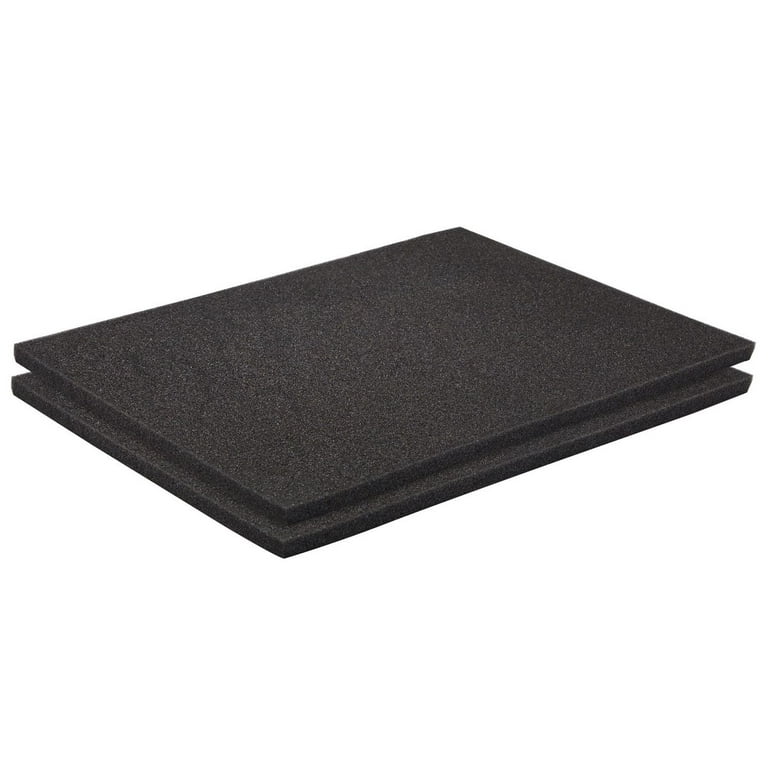 Packing Foam Sheets, 0.5 Inch Polyurethane Cushioning Sheets for Moving  (12x16 In, 2 Pack)