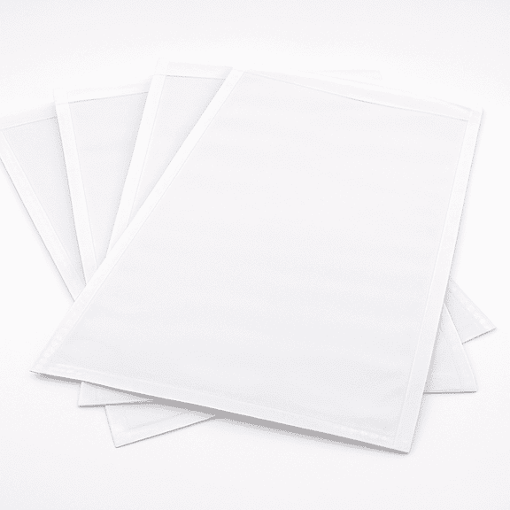 Packing List Enclosed Poly Envelopes, Self-Adhesive, 6.5" x 10", No Print - Clear, 200 Count