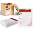 thumbnail image 1 of Packing List Enclosed Pouches 4 x 5.5 Inch. 1000 Pack Clear, Red & Black 2 Mil Polyethylene Packing Slip Envelope Pouches. Self Seal Packing List Envelopes. Packing List Invoice Enclosed Envelopes, 1 of 7