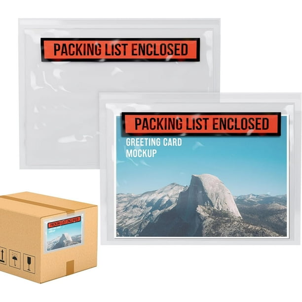 Packing slip envelope pouches sale