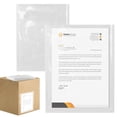 thumbnail image 1 of Clear Packing List Envelopes, Full-Face Adhesive Label Pouches, 100 Count, 9.5 x 12 in, 1 of 7