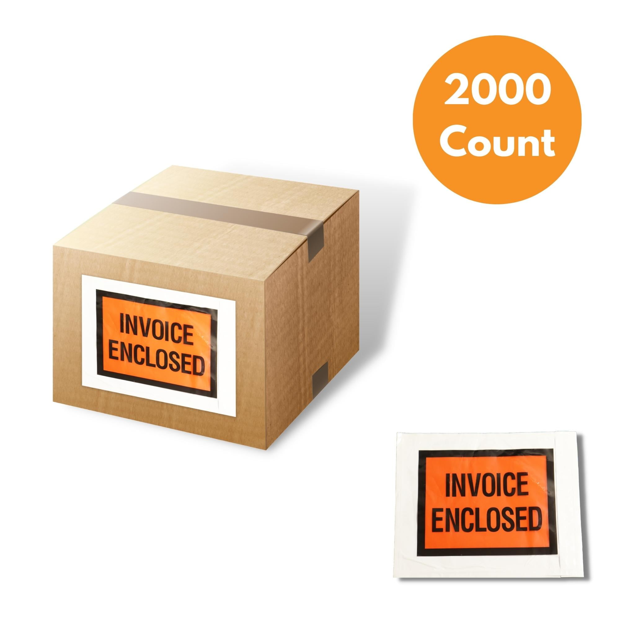 Packing List Envelopes Invoice Enclosed Slip Pouch Self Adhesive Shipping Label