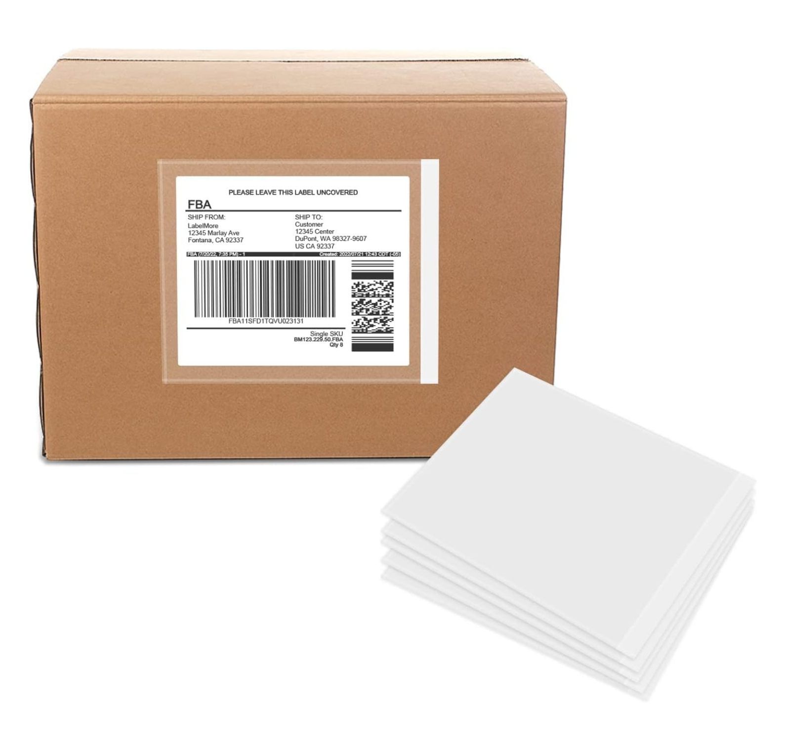 Packing List Pouches 4.5'' X 5.5'', Shipping Label Sleeves, Packing ...
