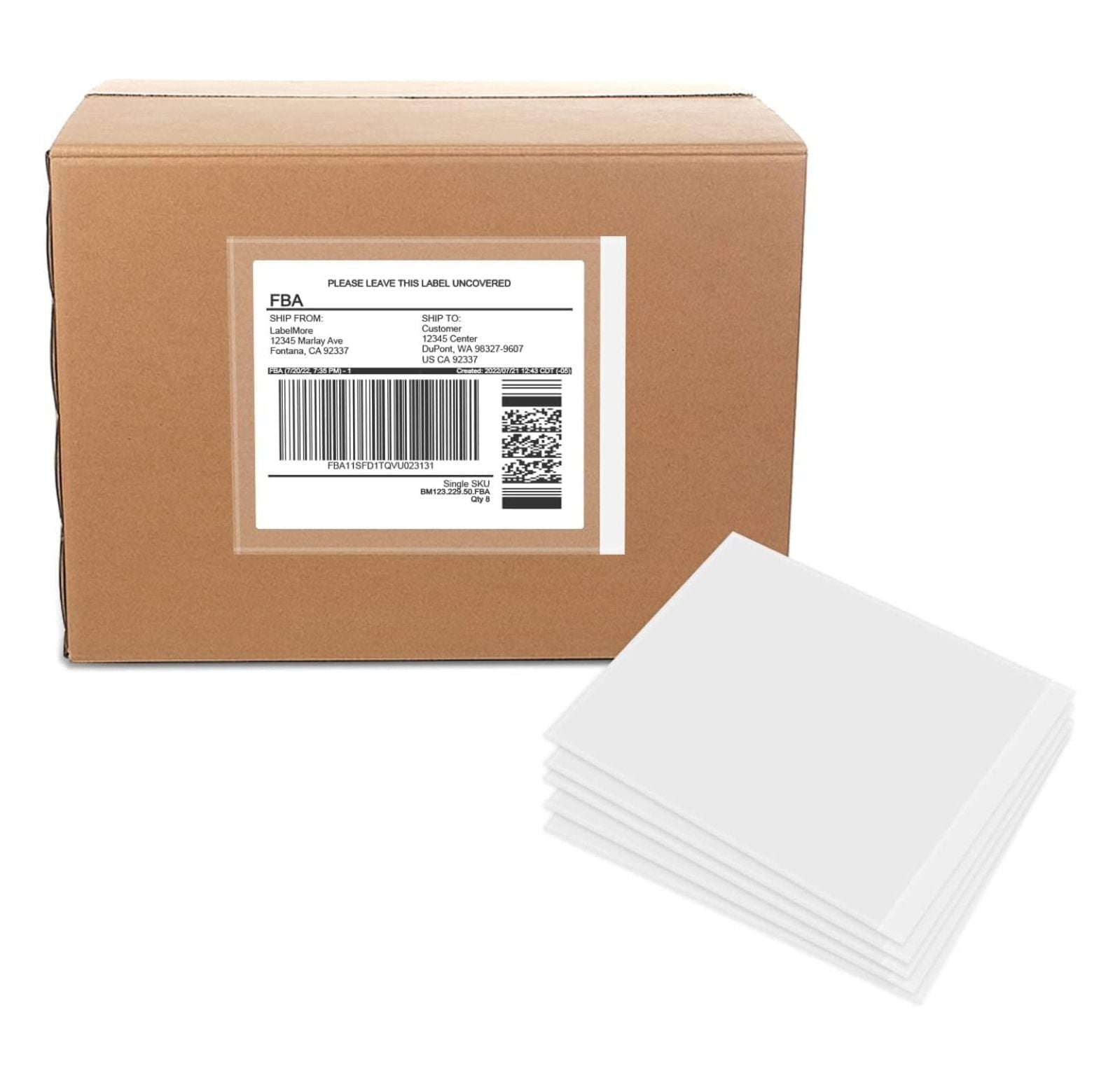 Packing List Pouches 4.5'' X 5.5'', Shipping Label Sleeves, Packing ...
