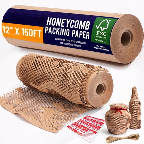 Packing Paper 12" x 150ft Shipping Moving Supplies