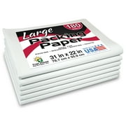 Tree House Pad & Paper -Packing Paper Sheets for Moving - 180 Sheets of Newsprint Paper - Must Have in Your Moving Supplies - 31" x 22" - Made in USA