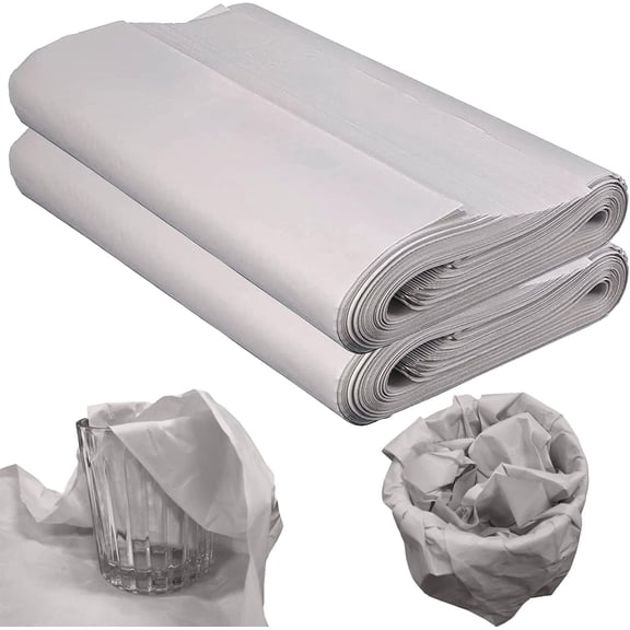 Packing Paper for Moving, Newsprint Packing Paper Sheets for Shipping Transportation,Wrapping, Fill the Moving Boxes and Protect Fragile Items (100 Sheets, 27x15)