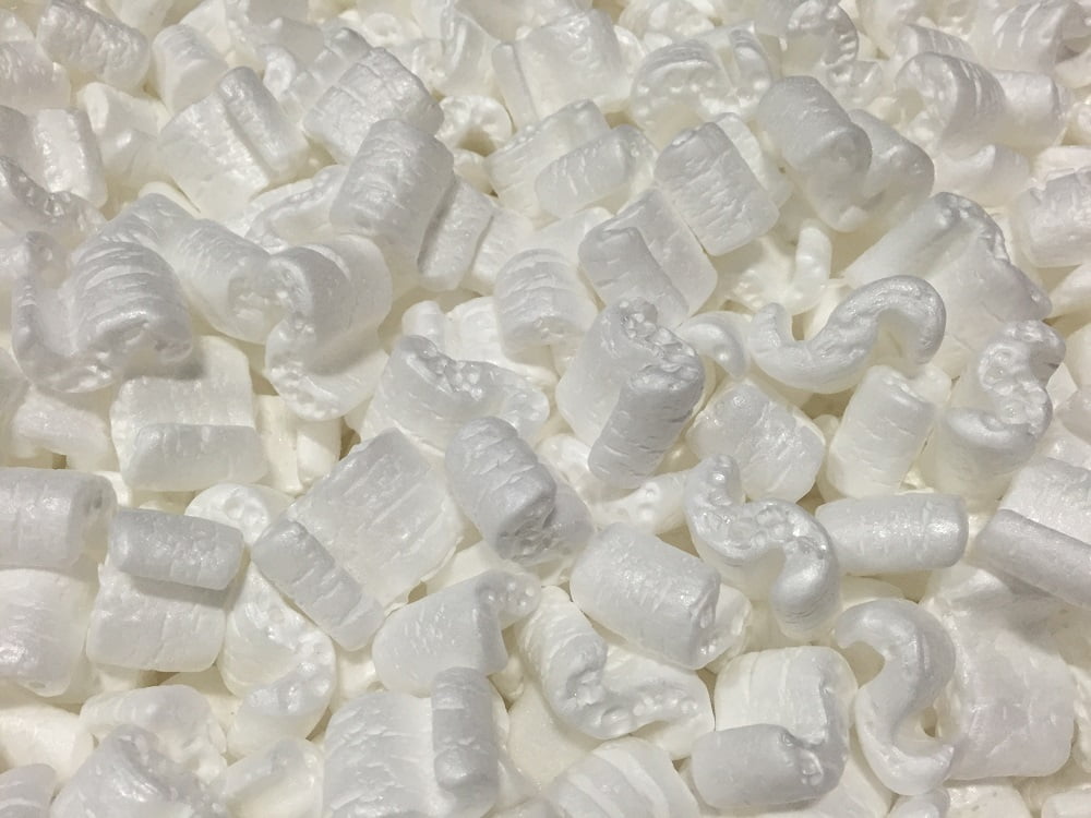 Packing Peanuts Shipping Anti Static Bio Loose Fill 4 cu ft Feet White