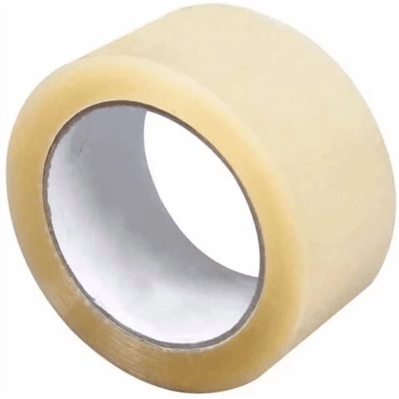 Packing Tape, 3" X 66 Yards, 55 mic, CLEAR Pack of 3