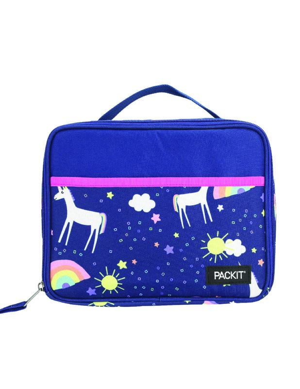Packit Brand, Unicorn Sky Navy, Freezable, and Reusable Lunch Box 