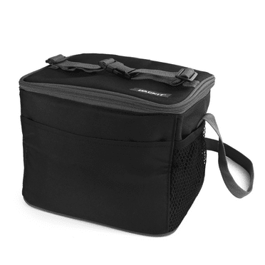 Packit Freezable, Durable, Polycanvas Lunch Cooler, 9 Can Capacity, Black